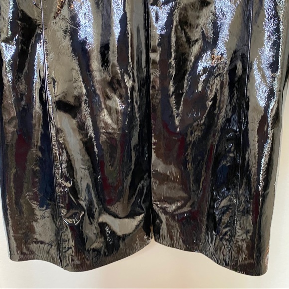 VINCE black patent leather coat - Picture 9 of 14